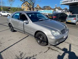 Silver Used 2005 Mercedes C180 Avantgarde Sedan | £2,000 (Fair price)