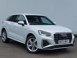 White Used 2023 Audi Q2 S-Line SUV | £25,698 (Fair price)