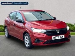 Red Used 2022 Dacia Sandero Essentiel Hatchback | £9,199 (Good price)