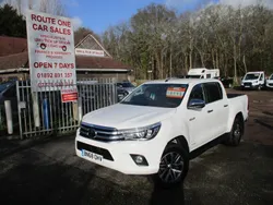 White Used 2018 Toyota HiLux Pickup | £18,995 (Fair price)