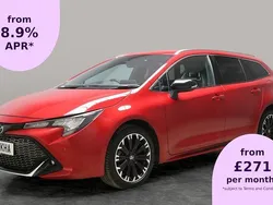 Red Used 2022 Toyota Corolla Sport Estate | £19,489 (Fair price)