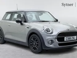 Silver Used 2018 Mini Cooper Hatch Hatchback | £11,750 (Good price)