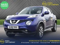 Blue Used 2018 Nissan Juke Tekna SUV | £9,995 (Fair price)