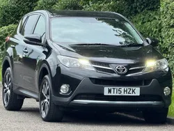 Black Used 2015 Toyota RAV4 SUV | £4,475 (Good price)