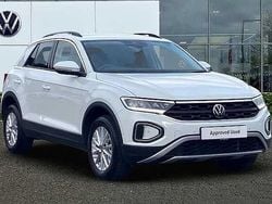White Used 2023 VW T-Roc Life SUV | £22,930 (Fair price)