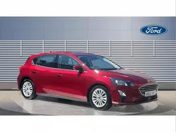Red Used 2019 Ford Focus Titanium Hatchback | £10,545 (Fair price)