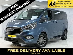 Blue Used 2018 Ford Tourneo Custom Titanium X MPV | £23,495 (Expensive)