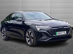 Mythos black Used 2024 Audi Q8 e-tron Comfort SUV | £58,295