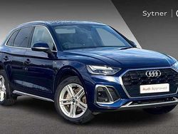 Blue Used 2023 Audi Q5 S-Line SUV | £33,750 (Fair price)