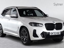 White Used 2022 BMW X3 M Sport SUV | £34,750 (Fair price)