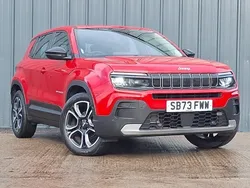Red Used 2024 Jeep Avenger Altitude SUV | £19,498 (Fair price)
