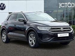 Black Used 2022 VW T-Roc R-line SUV | £23,068 (Fair price)