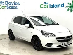 White Used 2017 Vauxhall Corsa Hatchback | £8,050 (Fair price)