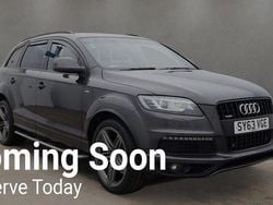 Grey Used 2013 Audi Q7 S-line plus SUV | £12,950 (A bit pricey)