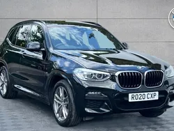 Black Used 2020 BMW X3 M Sport SUV | £25,992 (Fair price)