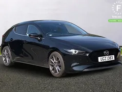 Black Used 2021 Mazda 3 Inclusive Hatchback | £15,299 (Fair price)