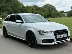 White Used 2014 Audi A4 S-Line Estate | £4,495 (Fair price)
