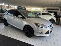 Silver Used 2014 Ford Focus Titanium Hatchback | £6,895 (Fair price)