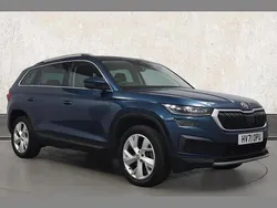 Petrol blue metallic Used 2021 Skoda Kodiaq SE L SUV | £21,593 (Fair price)