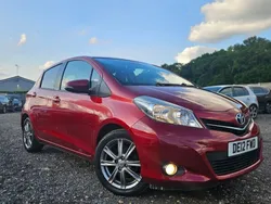 Red Used 2012 Toyota Yaris SR Hatchback | £4,495 (Fair price)