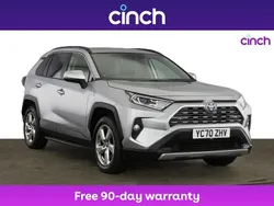 Silver Used 2020 Toyota RAV4 Hybrid SUV | £25,389 (Fair price)