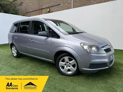 Silver Used 2008 Vauxhall Zafira MPV | £1,495 (Good price)