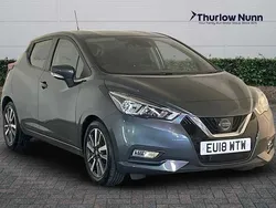 Grey Used 2018 Nissan Micra Acenta Hatchback | £8,480 (Fair price)