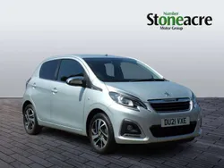 Silver Used 2021 Peugeot 108 Collection Hatchback | £8,595 (Fair price)