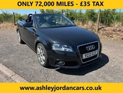 Black Used 2012 Audi A3 Cabriolet S-Line Cabriolet | £4,999 (Fair price)