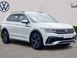 White Used 2021 VW Tiguan R-line SUV | £27,778 (Fair price)