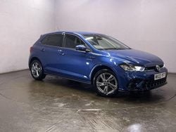 Blue Used 2022 VW Polo R-line Hatchback | £16,499 (Fair price)