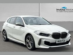 Alpine white gloss Used 2021 BMW M135 Comfort Edition Hatchback | £22,500 (Good price)