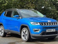 Blue Used 2019 Jeep Compass Limited SUV | £12,399 (Fair price)