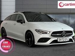 White Used 2022 Mercedes CLA180 Shooting Brake AMG line Estate | £24,250 (A bit pricey)