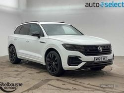 White Used 2023 VW Touareg Black Edition SUV | £46,399 (Fair price)