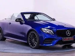 Blue Used 2020 Mercedes E220 AMG line Cabriolet | £27,850 (A bit pricey)
