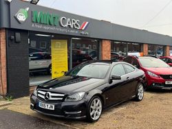Black Used 2015 Mercedes C250 Sport Edition Coupe | £7,995 (Super price)