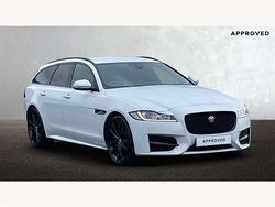 Fuji white Used 2019 Jaguar XF R-Sport Sedan | £21,997