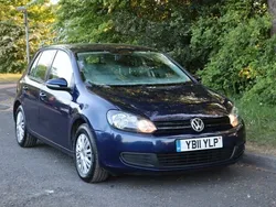 Blue Used 2011 VW Golf VI S Hatchback | £1,789