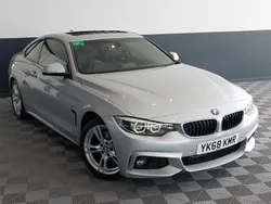 Silver Used 2019 BMW 420 M Sport Coupe | £17,998 (Fair price)