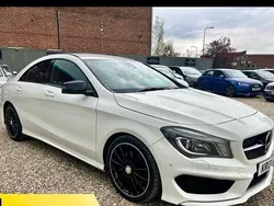 White Used 2013 Mercedes CLA220 AMG Sedan | £8,495 (Fair price)