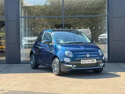 Epic blue New 2025 Fiat 500 Hatchback | £16,998 (Expensive)