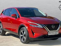Red Used 2022 Nissan Qashqai N-Connecta SUV | £16,108 (Good price)