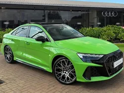 Green Used 2025 Audi RS3 Comfort Hatchback | £61,980 (Fair price)