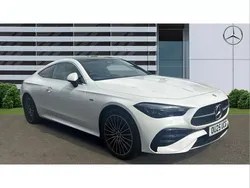 White Used 2025 Mercedes CLE300 AMG Line Premium Plus Coupe | £52,153 (Super price)
