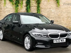 Black Used 2022 BMW 330e Sport Line | £20,989