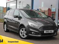 Grey Used 2018 Ford S-MAX Titanium MPV | £13,275 (A bit pricey)