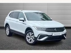 White Used 2024 VW Tiguan Allspace Life SUV | £30,250 (Good price)