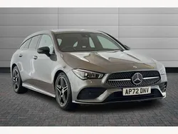 Mountain grey Used 2022 Mercedes CLA200 Executive Estate | £23,750 (Fair price)