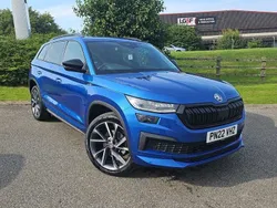 Blue Used 2022 Skoda Kodiaq SportLine SUV | £27,995 (A bit pricey)